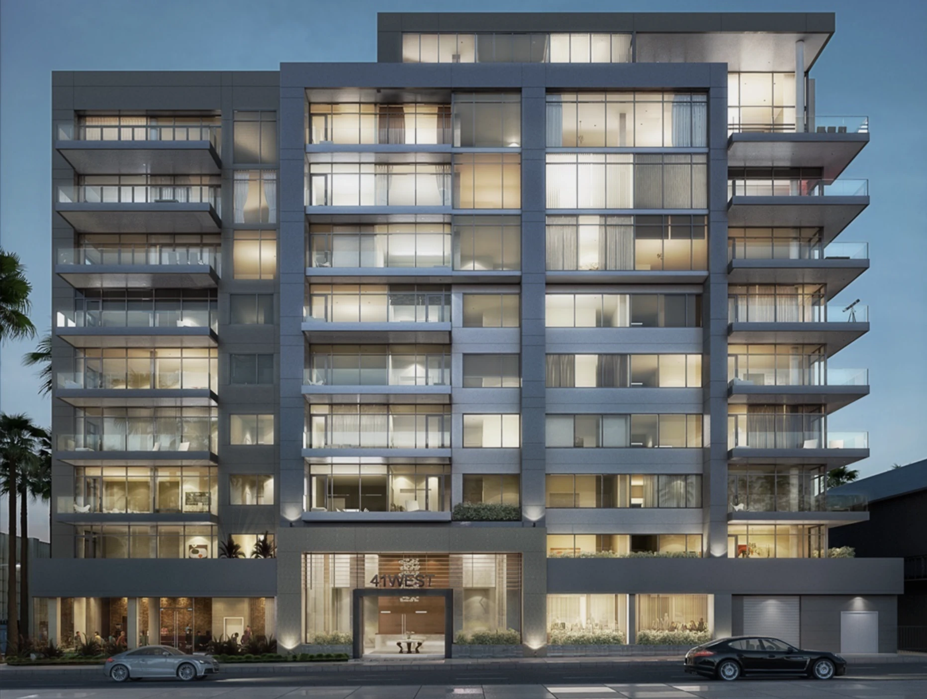 41 West Mixed-Use Glazing Project